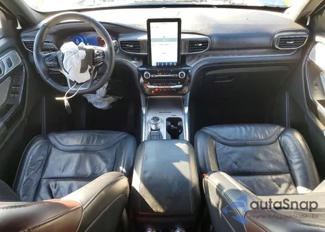 2021 Ford Explorer Platinum z USA, uszkodzony, nr VIN 1FM5K8HC8MGC48423